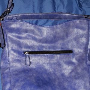 NICOLE MILLER Large blue PURSE